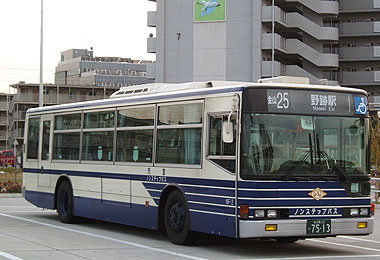市バス一般大型車[NF]三菱ふそうノンステップ車その１ | まるはち交通