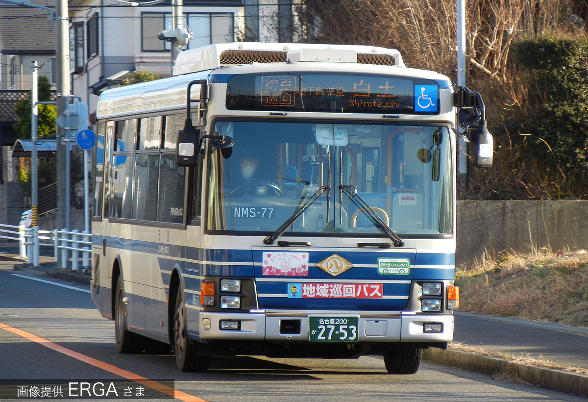 市バス車両 幸せつかもう！ハート バス | まるはち交通