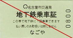 交通 名古屋 定期 払い戻し 局 市